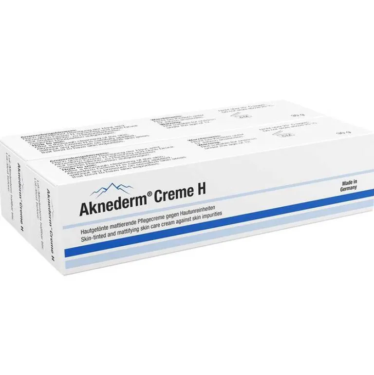 Aknederm Creme H, 2X30 g- Unreine Haut