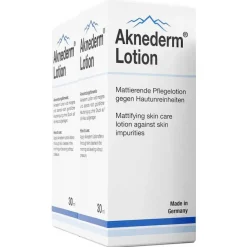 Aknederm Lotion, 2X30 ml- Unreine Haut