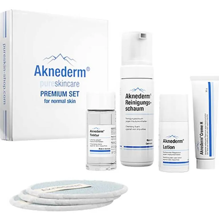 Aknederm Premium Set normal skin, 1 P- Unreine Haut