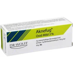 Aknefug oxid mild 3% Gel, 50 g- Akne-Creme
