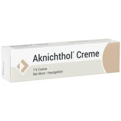 Aknichthol Creme, 25 g- Akne-Creme