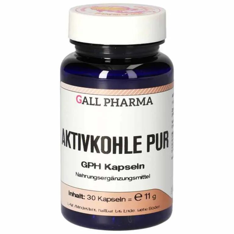 Aktivkohle Kapseln Pur GPH, 30 St^