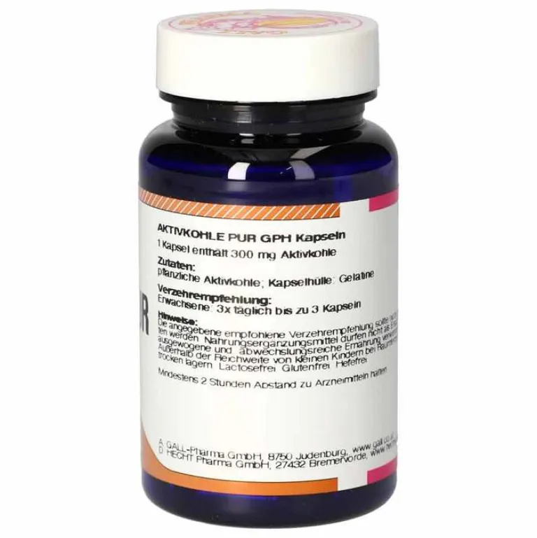 Aktivkohle Kapseln Pur GPH, 30 St^