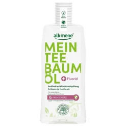 Alkmene Mein Teebaumöl antibakterielle Mundspülung, 500 ml- Mundspülung