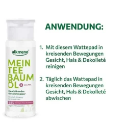 Alkmene Reinigung-Mein Teebaumöl Gesichtswasser, 150 ml