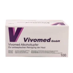 Vivomed Alkoholtupfer, 100 St- Alkoholpads