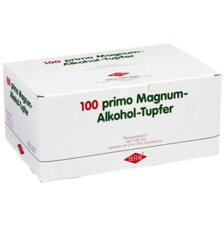 Alkoholtupfer Primo Magnum, 100 St^Frank Outlet