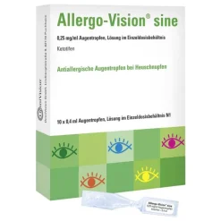 Allergo-Vision ® sine Augentropfen im Einzeldosenbehältnis, 10X0.4 ml- Augentropfen Allergie