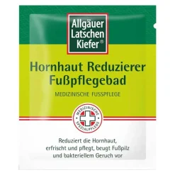 Allgäuer Latschenkiefer Hornhaut Reduzierer Fußpflegebad, 10X10 g- Hornhaut