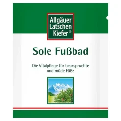 Allgäuer Latschenkiefer Fußbad-Sole Fußbad, 10X10 g