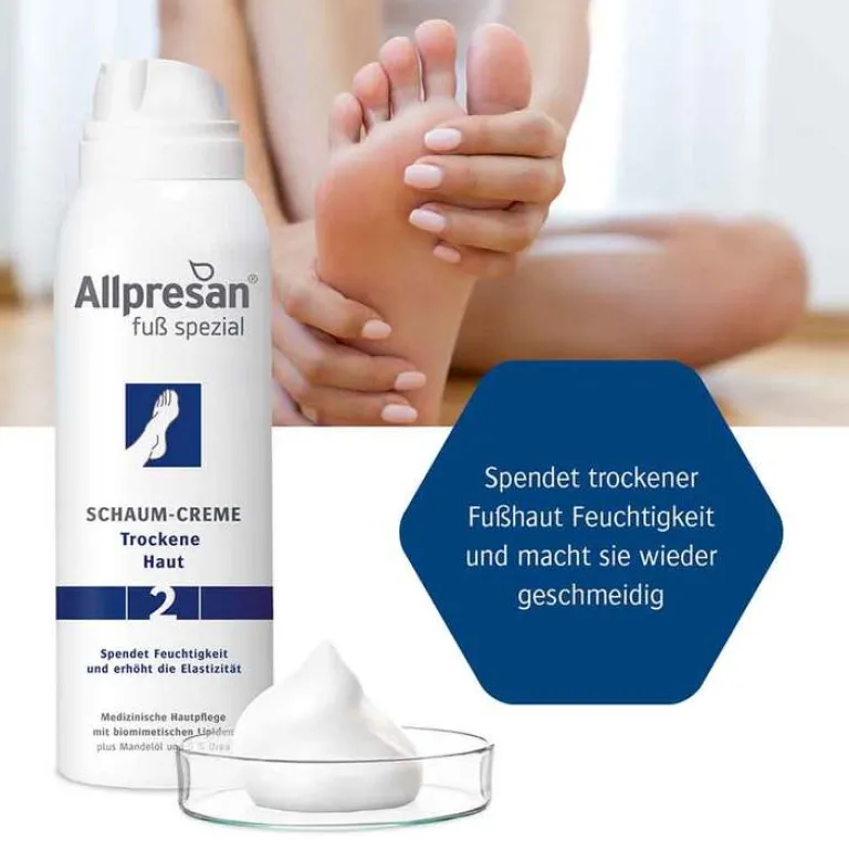 Fuß spezial Original Schaum-Creme sehr trockene Haut Nr.2, 125 ml^Allpresan Best