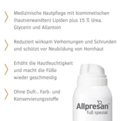 Allpresan Fuß spezial Original Schaum-Creme Hornhaut und Schrunden Nr.4, 125 ml- Hornhaut