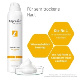 Allpresan Fußpflegeprodukte-Fuß spezial Original Schaum-Creme sehr trockene Haut Nr.3, 200 ml