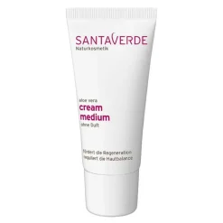 Aloe Vera Creme medium ohne Duft, 30 ml^Santaverde Clearance