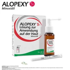 5% Lösung, 3X60 ml^Alopexy Clearance