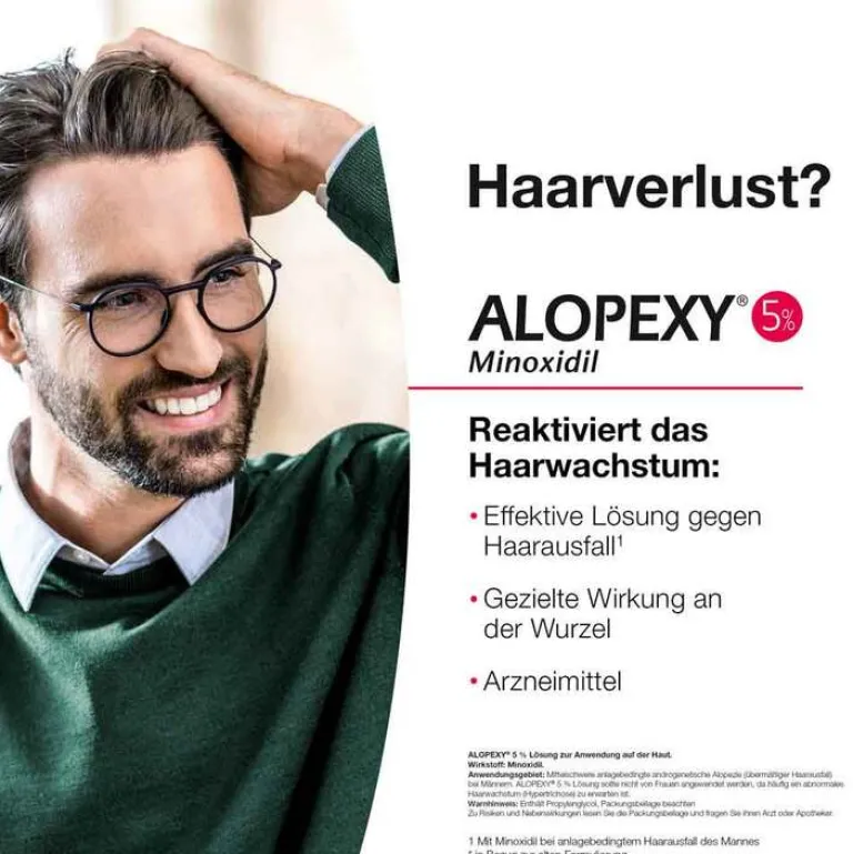 5% Lösung, 3X60 ml^Alopexy Clearance