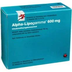 Alpha-Lipogamma Alpha Lipogamma 600 Infusionslösung, 10X24 ml- Medikamente