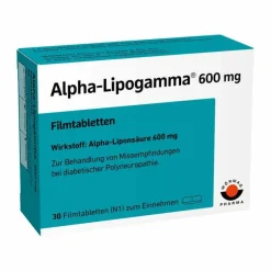 Alpha Lipogamma 600 mg Filmtabletten, 30 St^ Online