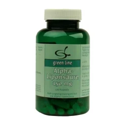 Green line Nutritheke Alpha Liponsäure 150 mg Kapseln, 120 St- Alpha Liponsäure
