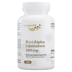 Alpha Liponsäure 200 R + Kapseln, 100 St^Vitaworld Online