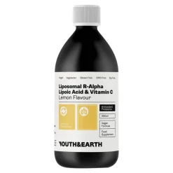 Alpha Liponsäure Liposomal + Vitamin C Liquid Y&E, 250 ml^