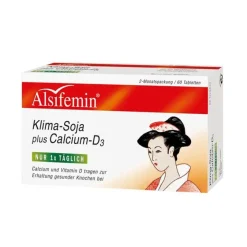 Klima Soja + Calcium + D3 Tabletten, 60 St^Alsifemin
