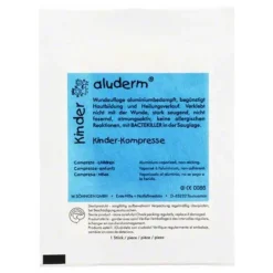 Aluderm Kinder Kompressen 6x, 1 St- Sterile Kompressen