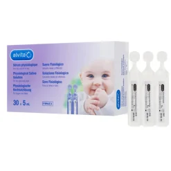 physiologische Kochsalzlösung Ampullen, 30X5 ml^Alvita Best