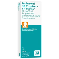 1A Pharma Ambroxol 30 Tropfen , 100 ml- Hustenlöser