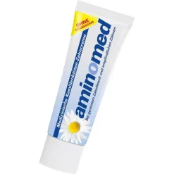 Kamillenblüten Zahncreme ohne Titandioxid, 15 ml^Aminomed Discount