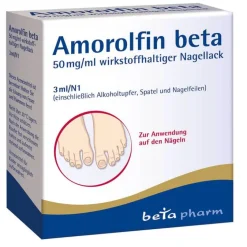 Amorolfin 50 mg/ml wirkstoffhaltiger Nagellack, 3 ml^Beta Clearance