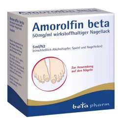 Beta Nagelpilz Lack-Amorolfin 50 mg/ml wirkstoffhaltiger Nagellack, 5 ml