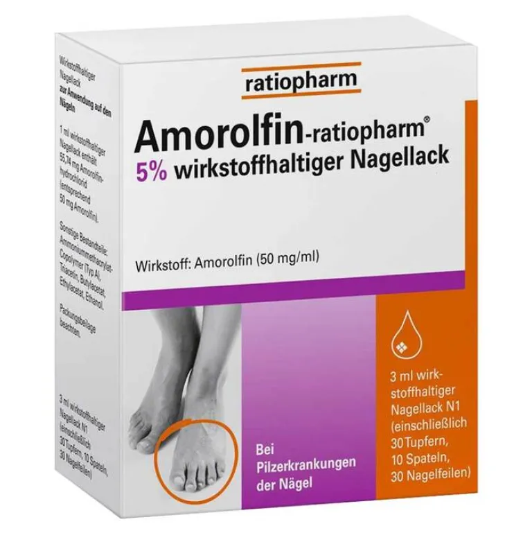 Amorolfin 5% - bei Nagelpilz, 3 ml^Ratiopharm Sale