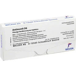 Antimonit D 6 Ampullen, 8 St^Weleda Discount