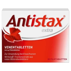 ® extra Venentabletten bei Krampfadern, 90 St^Antistax Best