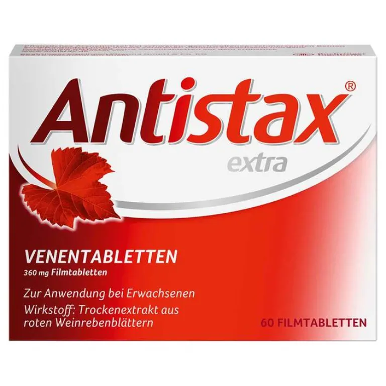 Antistax ® extra Venentabletten bei Krampfadern, 60 St- Venenleiden