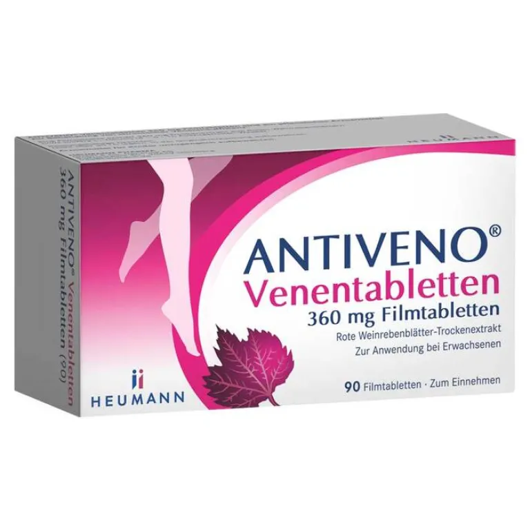 Antiveno Venenleiden-Venentabletten 360 mg Filmtabletten, 90 St