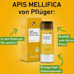 Pflüger Apis mellifica D6 Globuli Dosierspender, 10 g- A