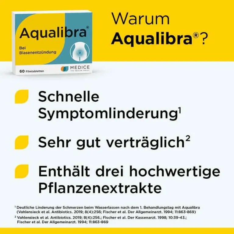 ® Filmtabletten bei Harnwegsinfekten, 60 St^Aqualibra Outlet