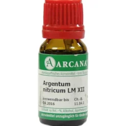 Arcana Argentum nitricum LM 12 Dilution, 10 ml- A-B|A