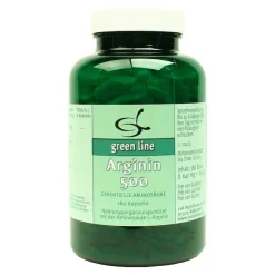 Green line Nutritheke Aminosäuren-Arginin 500 Kapseln, 180 St