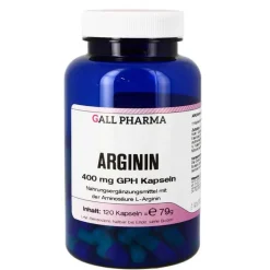 Hecht Pharma Aminosäuren-Arginin 400 mg GPH Kapseln, 120 St