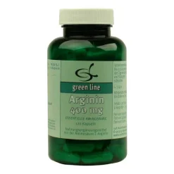 Green line Nutritheke Arginin 400 mg Kapseln, 120 St- Aminosäuren