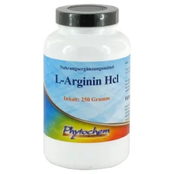 Arginin HCL Pulver, 250 g^Phytochem Clearance