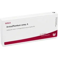 Wala Herz, Kreislauf & Venen-Arnica / Plumbum comp. A Ampullen, 10X1 ml