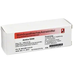 Arnica D 200 Globuli, 10 g^Dr. Reckeweg Clearance