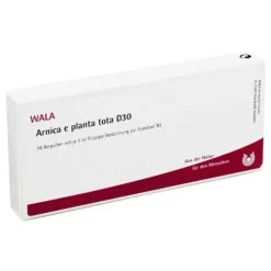 Wala Arnica E Planta tota D 30 Ampullen, 10X1 ml- Verletzungen