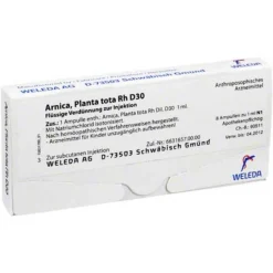 Arnica Planta Tota RH D 30 Ampullen, 8X1 ml^Weleda New