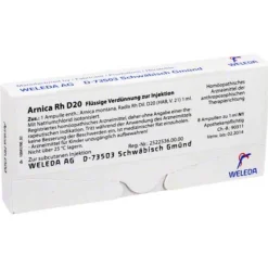 Arnica RH D 20 Ampullen, 8X1 ml^Weleda