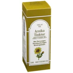 Hetterich Arnika Tinktur , 100 ml- Verstauchungen & Prellungen